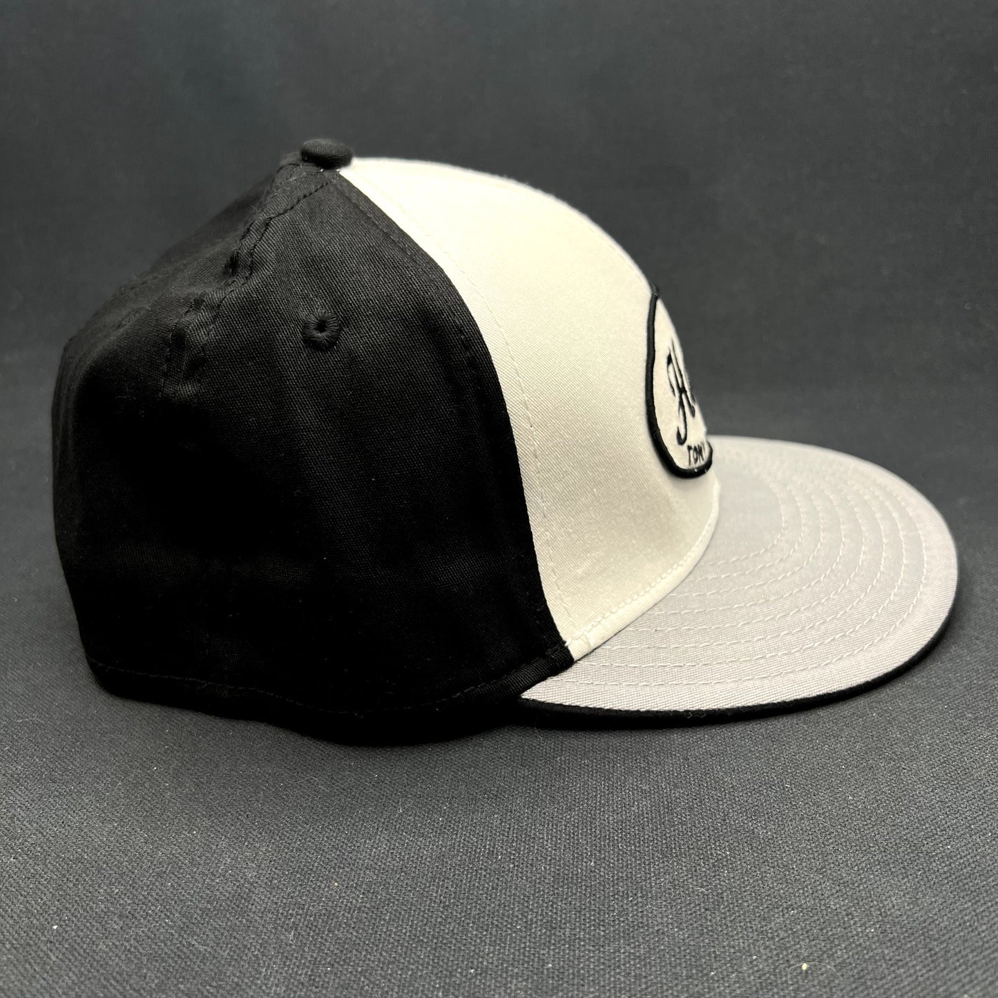 Tony Hawk Hawk Clothing Retro Logo Strapback Hat Black White OSFM