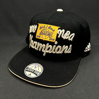 2010 NBA Finals Champions Lakers Locker Room Flex Hat OSFA