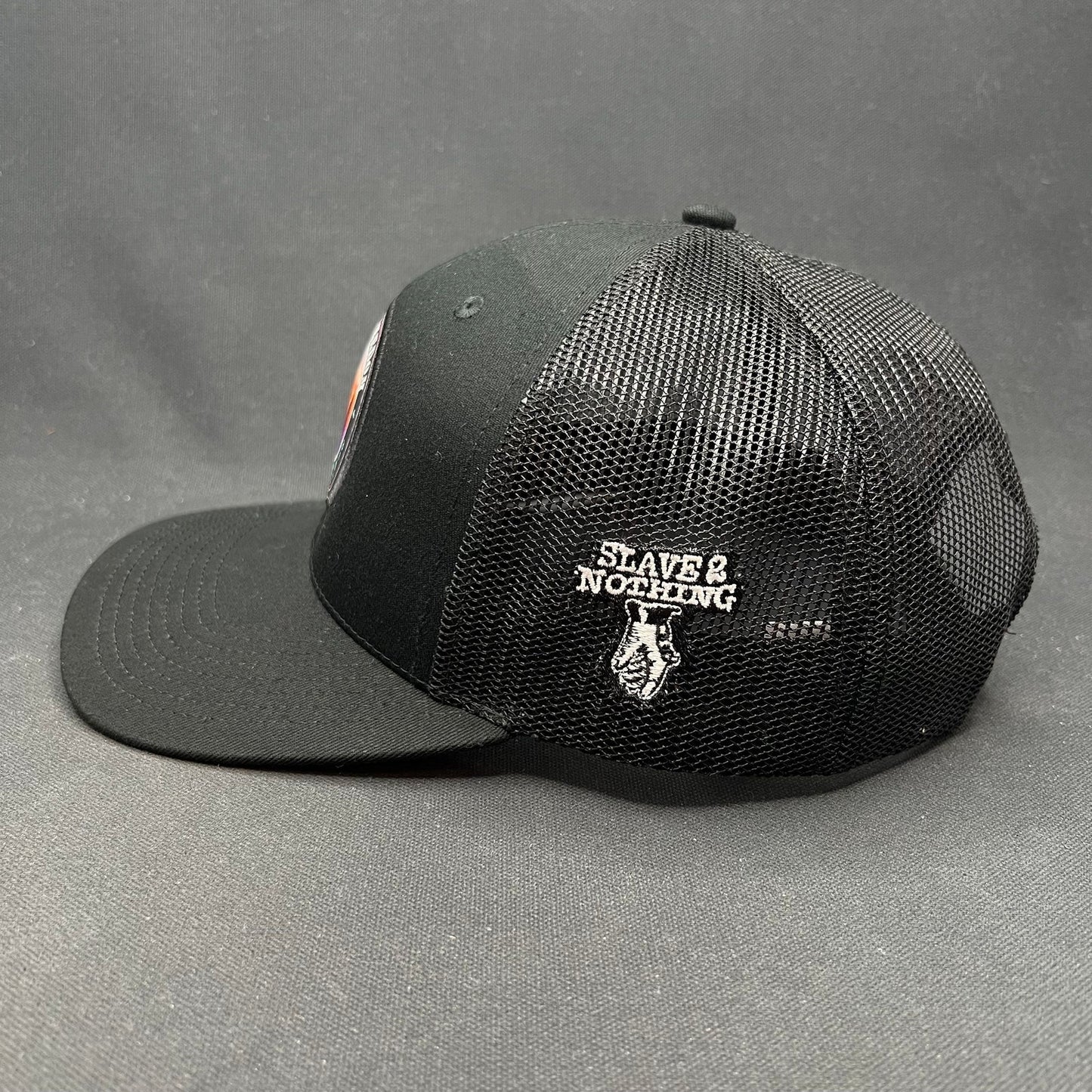 In-N-Out Burger Rock 2 Freedom Trucker Hat Black Snapback