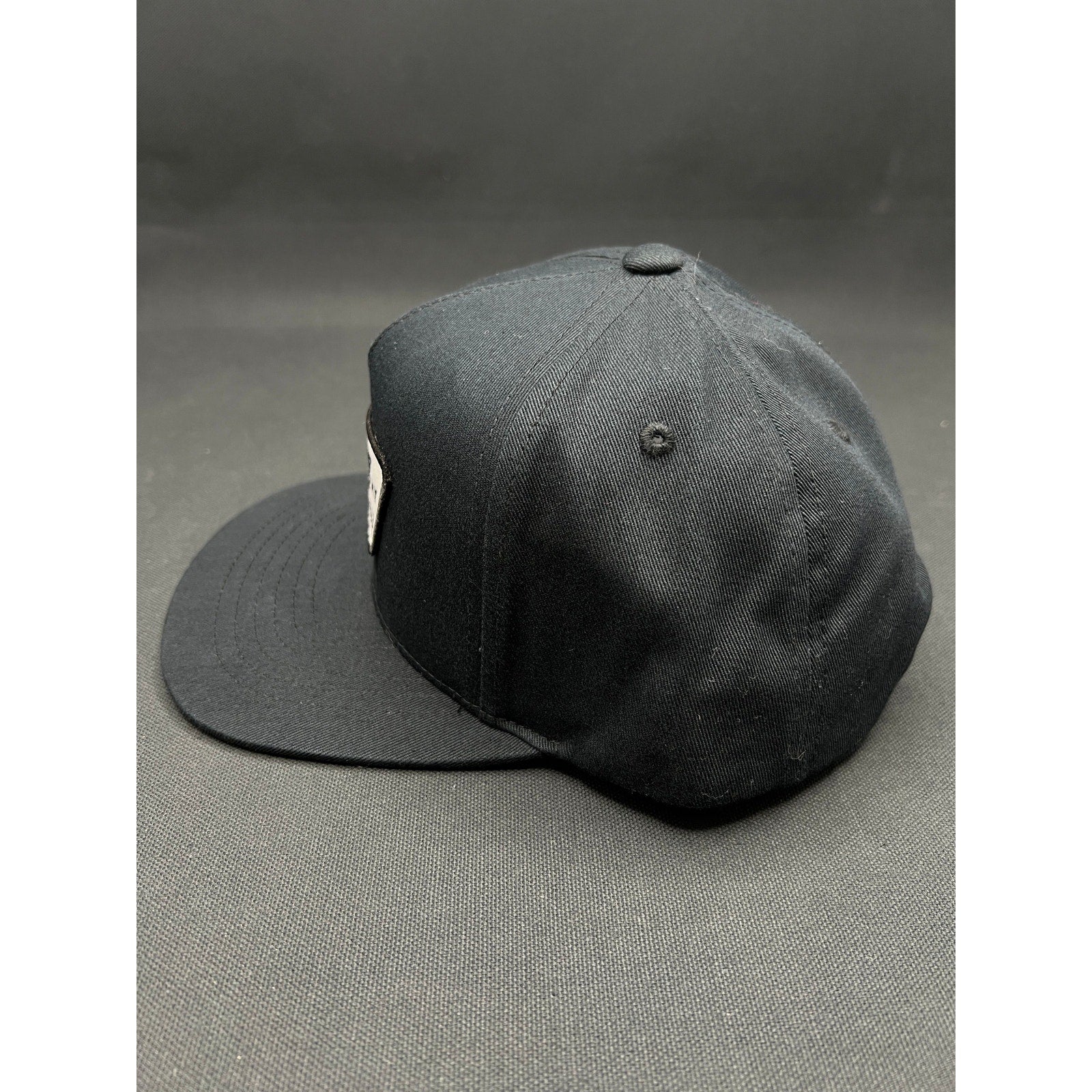 Rare Vans Skate Sample Not for Sale Snapback Hat Black White Yupoong 1966