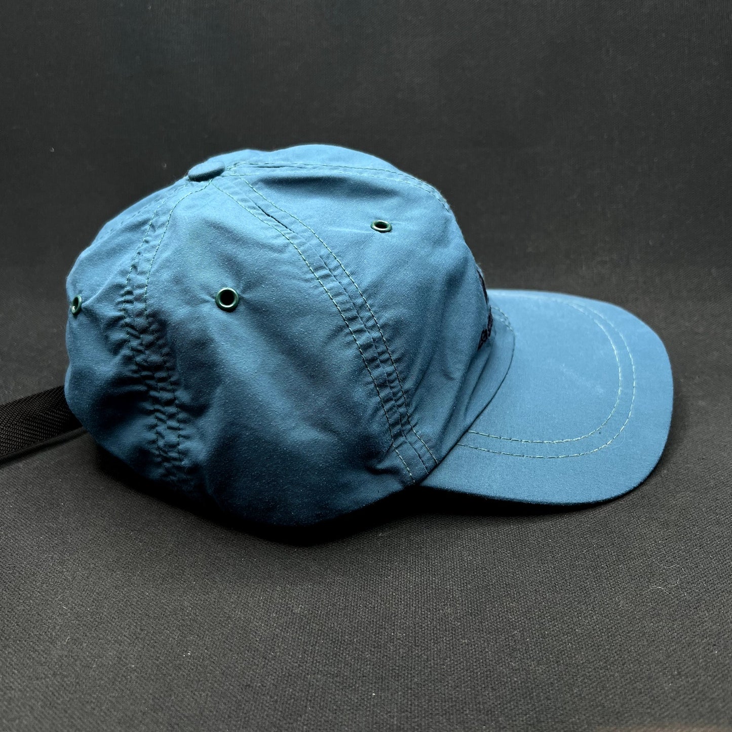 Vintage Eastern Mountain Sports EMS Made USA Nylon Strapback Camp Hat