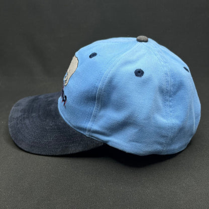 Vintage SeaWorld Polar Bear Snapback Blue Strapback Hat USA Theme Park