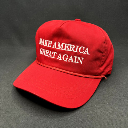 Official Make America Great Again MAGA Snapback Hat USA Made Cali-Fame Red