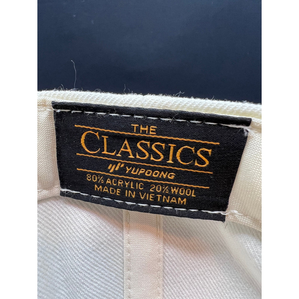 Atlanta Braves 2021 World Series Champions Snapback Hat Yupoong Cream