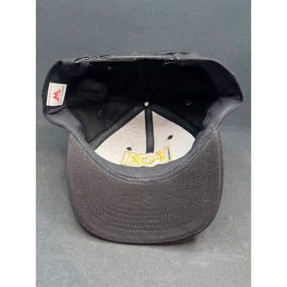 Vintage 90s FOX Sports Snapback Hat Mohr’s Embroidered Made Bangladesh