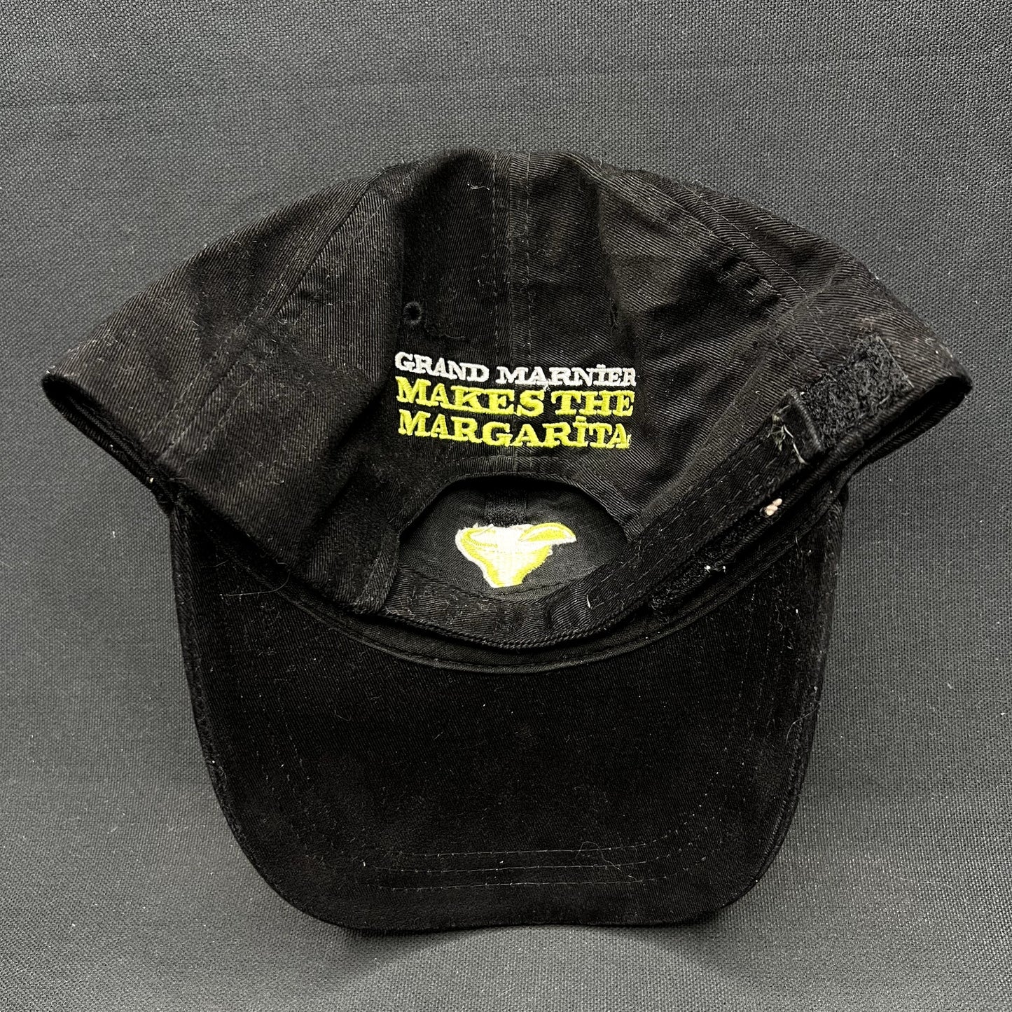 Vintage Grand Marnier “Makes the Margarita” Promo Strapback Hat Black Liquor Cap
