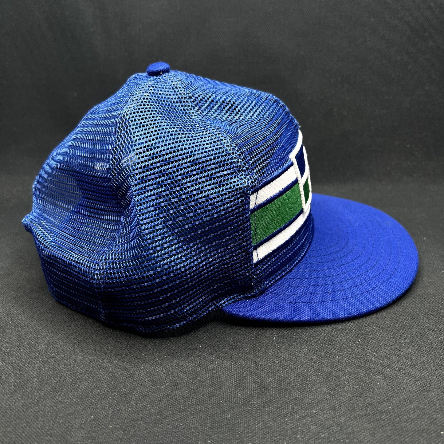 Seattle Seahawks New Era All Mesh Trucker Snapback Hat NFL Blue Green