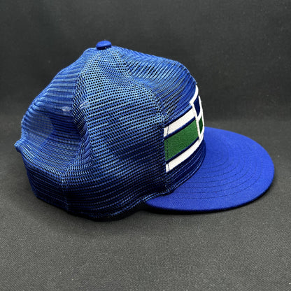 Seattle Seahawks New Era All Mesh Trucker Snapback Hat NFL Blue Green