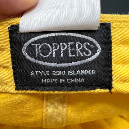 Disney VoluntEARS Strapback Hat Mickey Volunteer Staff Cap Yellow