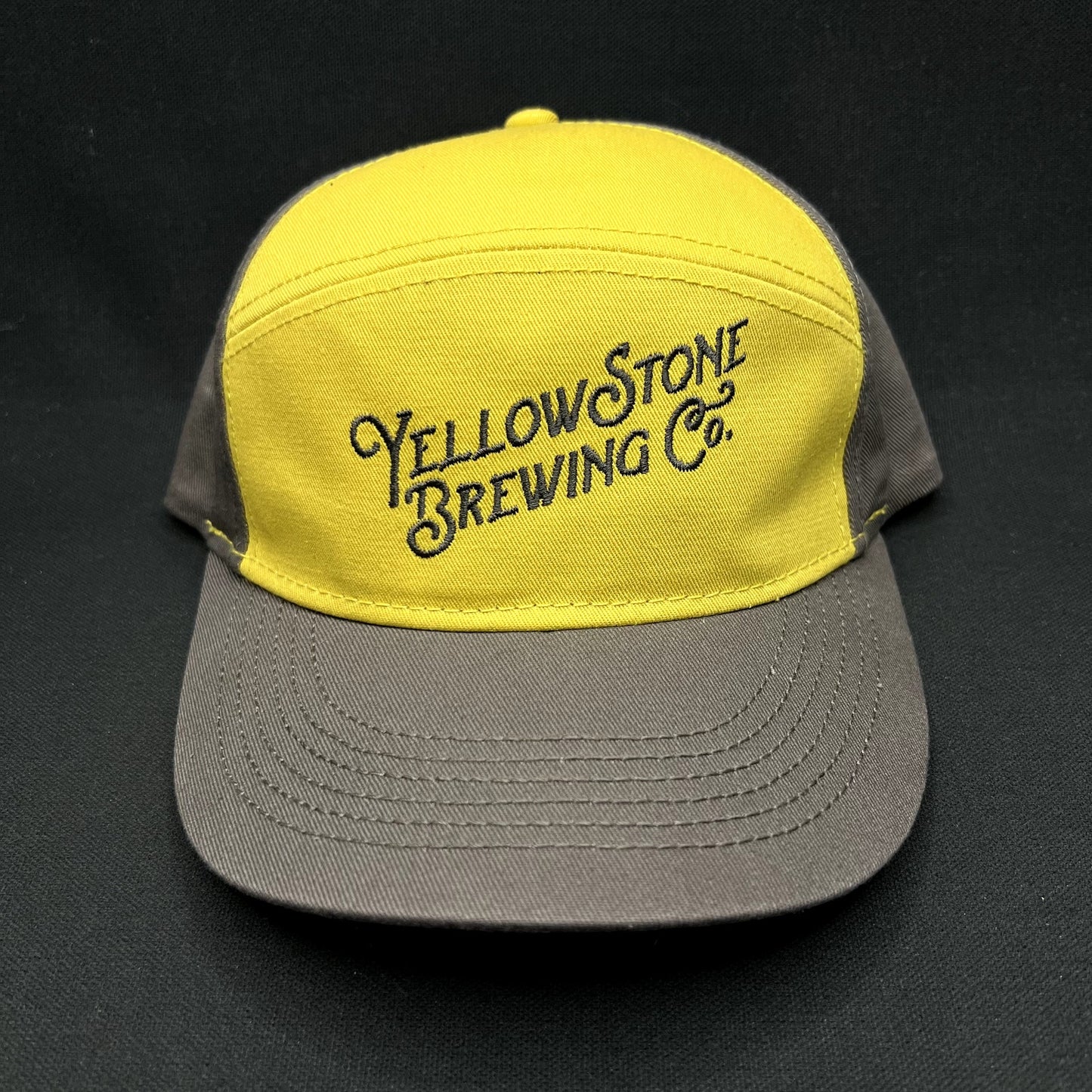 Yellowstone Brewing Co Strapback Hat Ouray Colorado Beer Cap