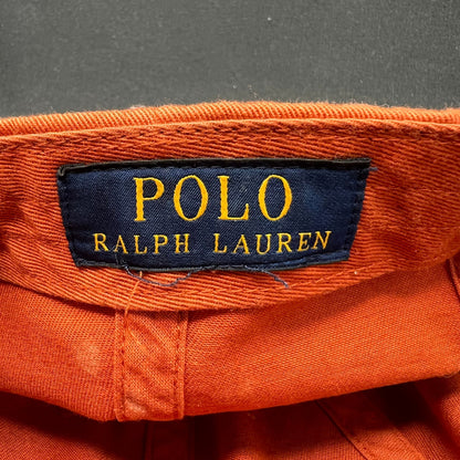 Polo Ralph Lauren Orange Strapback Hat Pony Logo Cap