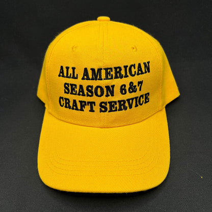 All American TV Show S6&7 Craft Service Strapback Crew Promo Hat