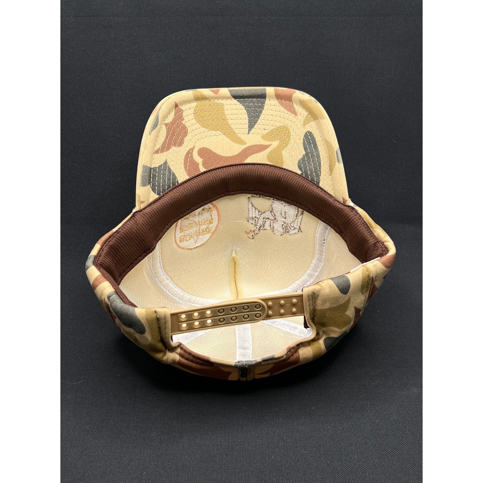 Vintage Bonfire Brewing Co Aspen Camo Snapback Hat