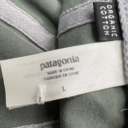 Patagonia Nylon Strapback Hat Green Distressed Bill Outdoor Cap L