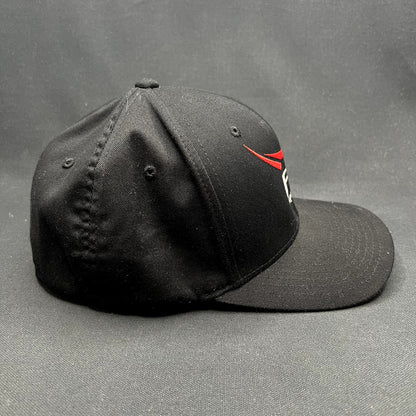 SpaceX Falcon Heavy Flexfit Hat Black Red Yupoong S/M