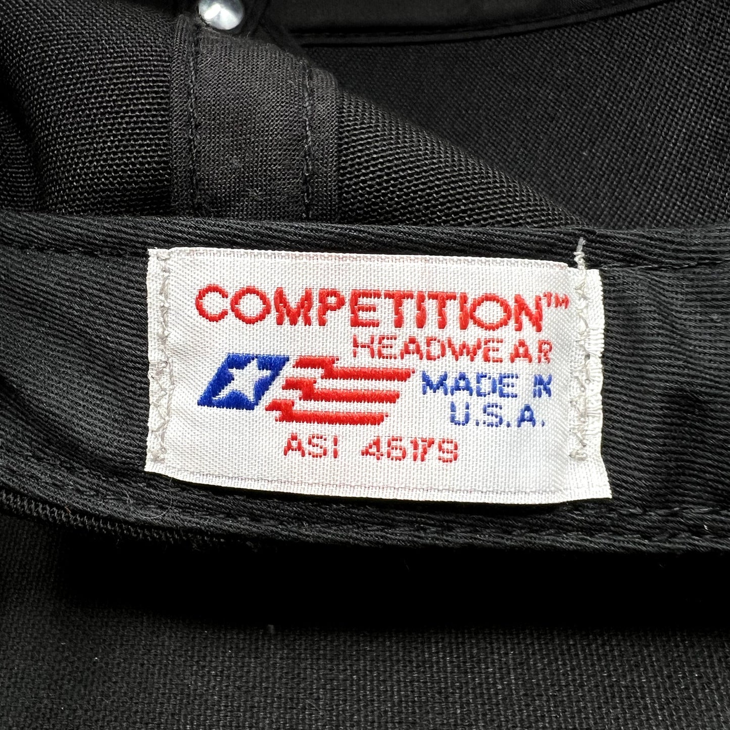 Vintage Fire Aid Los Angeles Snapback Hat USA Made Black
