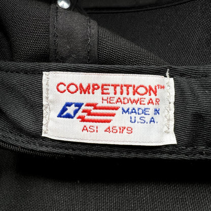 Vintage Fire Aid Los Angeles Snapback Hat USA Made Black