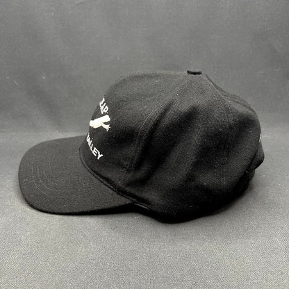 Vintage Frog’s Leap Napa Valley Winery Strapback Hat Black Leather Strap