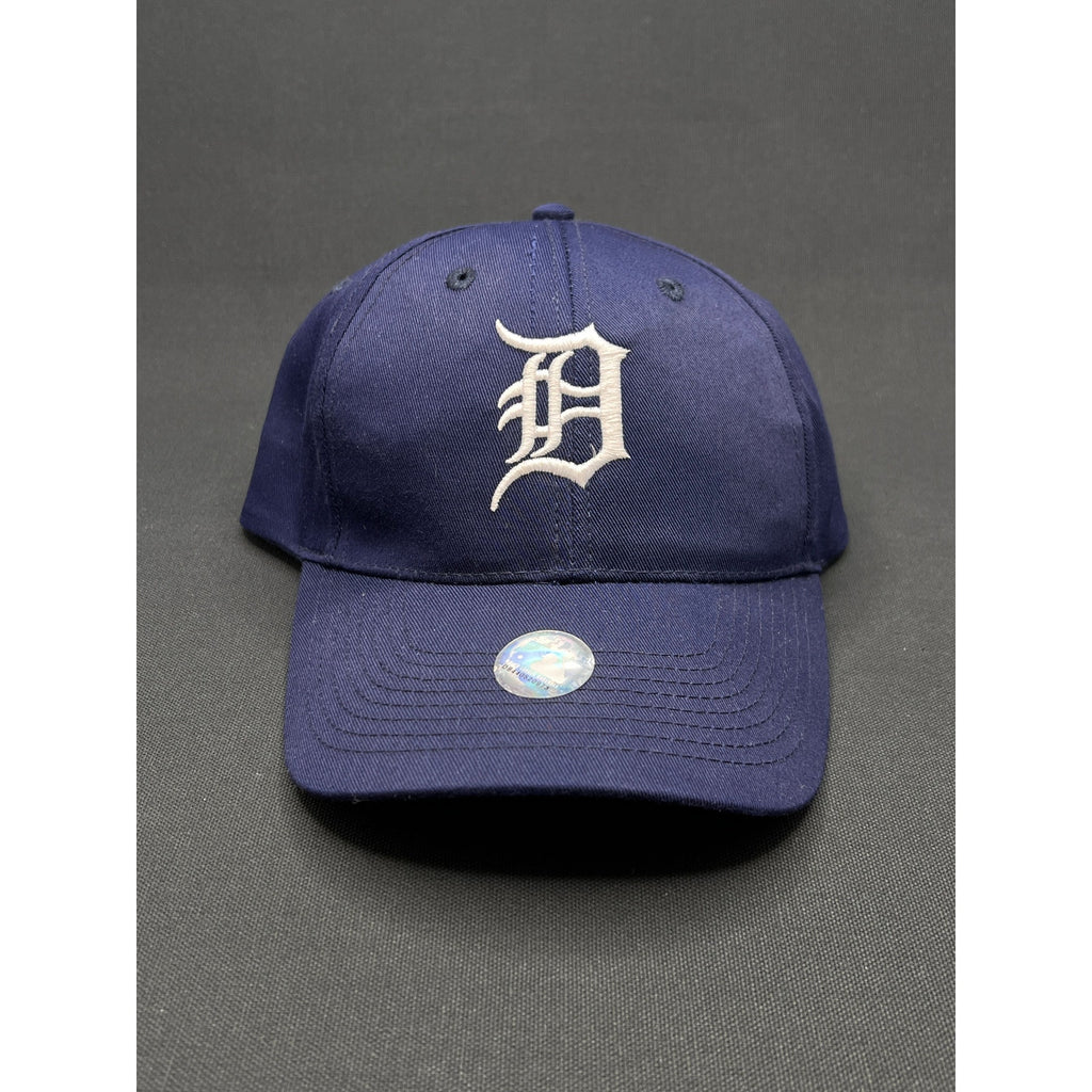 Vintage Detroit Tigers Old English D Snapback Hat OTTO MLB 90s
