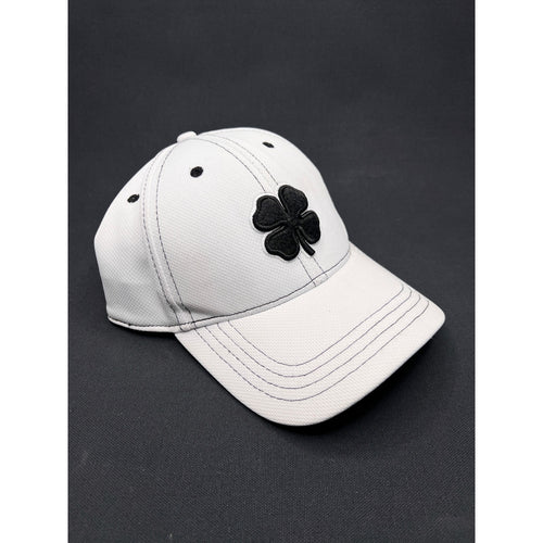 Black Clover Live Lucky White Hat Four Leaf Clover Golf Lifestyle