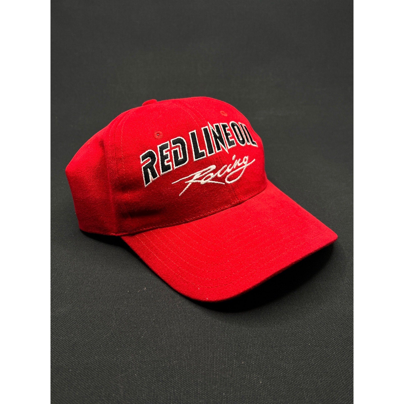 Vintage Red Line Oil Racing Snapback Hat – Kudzu Taiwan