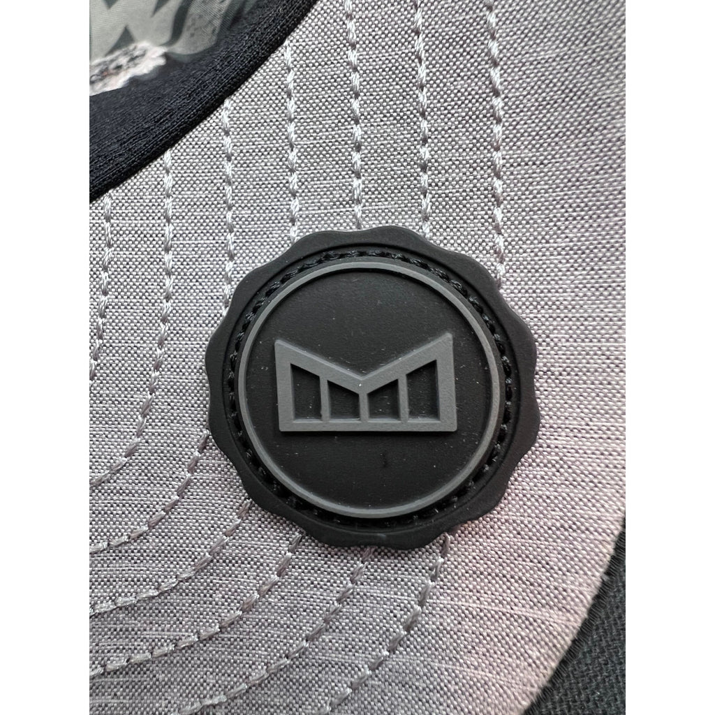 Melin A-Game Hydro Tiger Patch Snapback Hat Black Water Resistant Tech