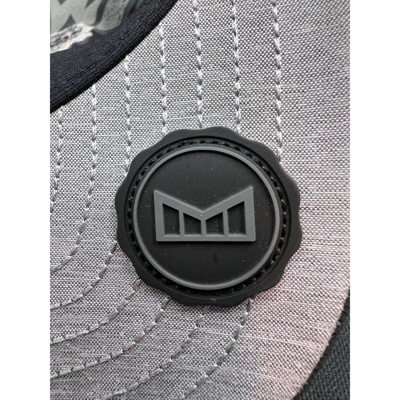 Melin A-Game Hydro Tiger Patch Snapback Hat Black Water Resistant Tech