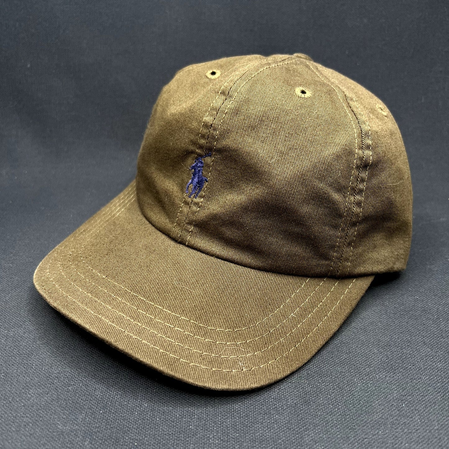 Polo Ralph Lauren Strapback Hat Brown Classic Pony Cap