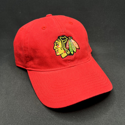 Chicago Blackhawks Reebok Face Off Headwear Red Strapback NHL Hockey Hat