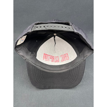 Vintage 1989 Eric Clapton Journeyman Tour Hat Black Embroidered Snapback Taiwan