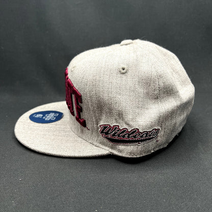 Chico State Wildcats Heather Gray Fitted Hat 6 7/8 NCAA