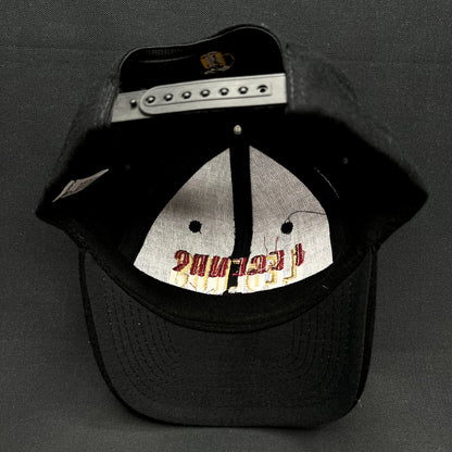 Vintage Legends of Aspen Snapback Hat Black Ski Resort Colorado Cap