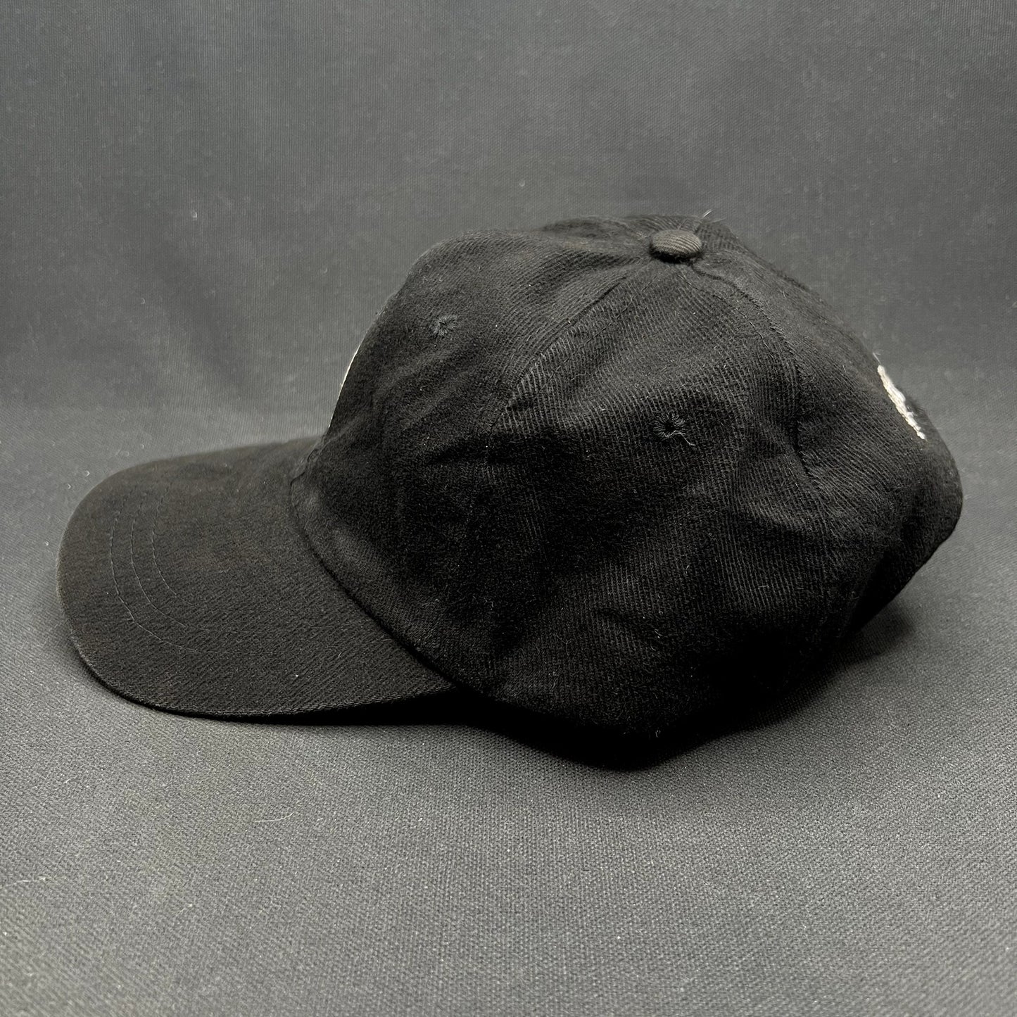 Vintage 1990s Sandeman Port Wine Strapback Hat KC Caps Black Dad Cap Portugal