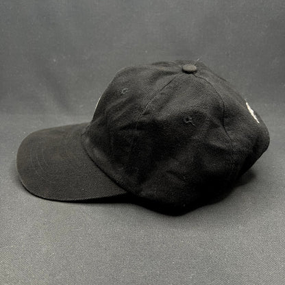 Vintage 1990s Sandeman Port Wine Strapback Hat KC Caps Black Dad Cap Portugal