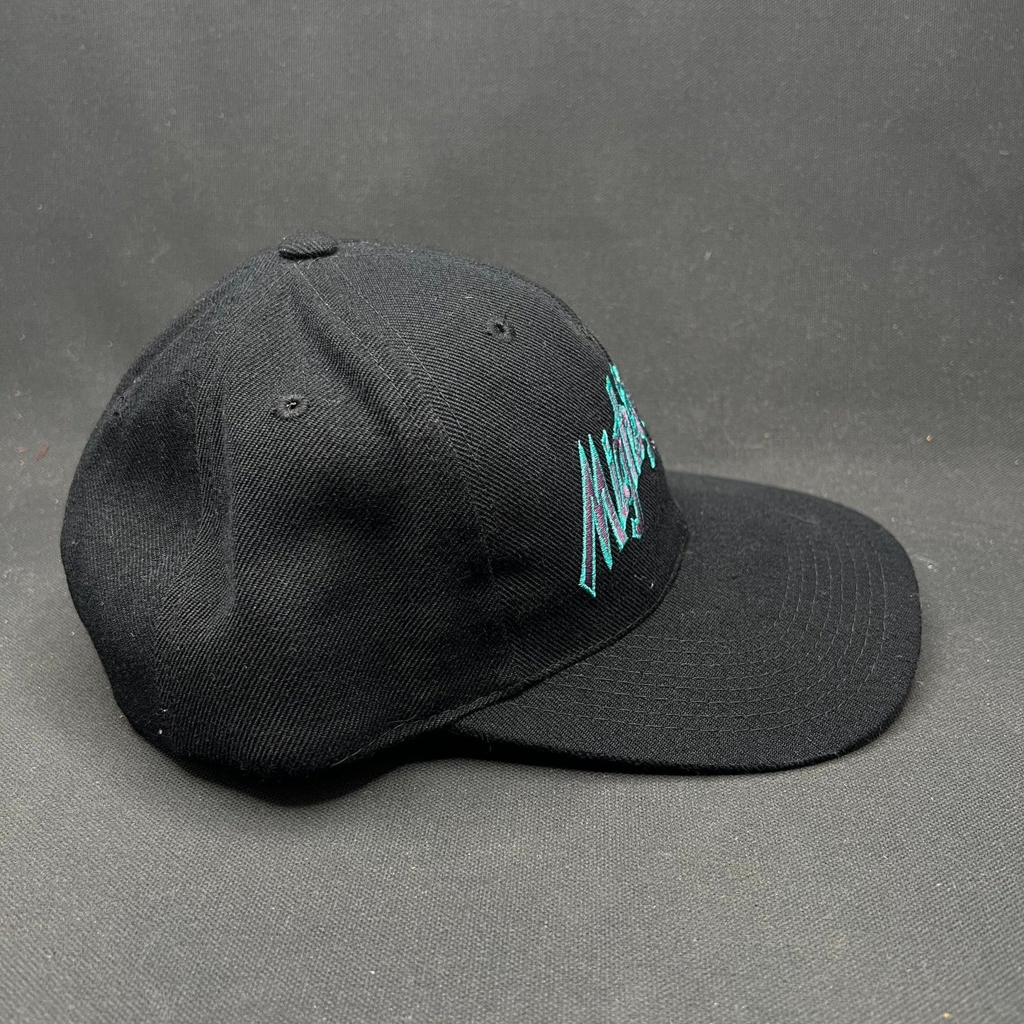 Vintage Anaheim Mighty Ducks Sports Specialties Script Snapback Hat NHL