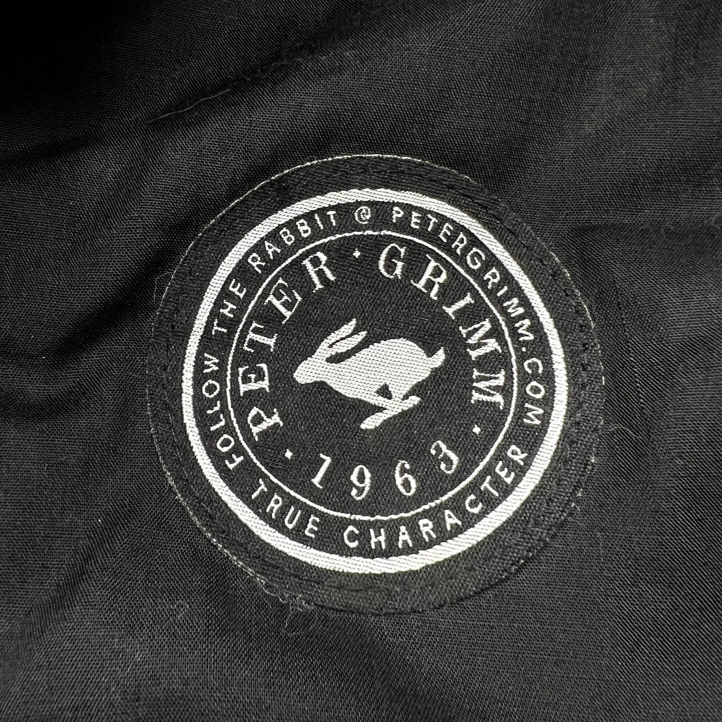 Peter Grimm Black Wool Blend Military Cadet Cap OS