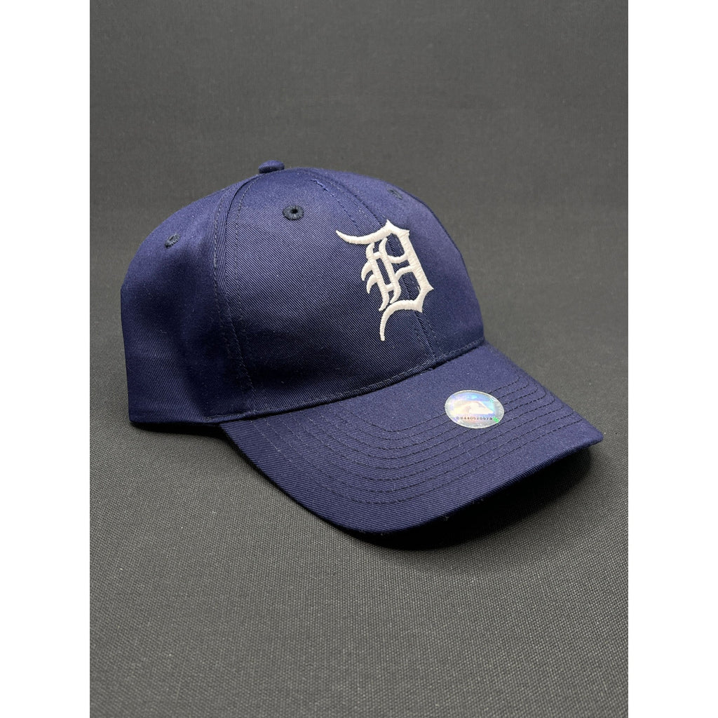 Vintage Detroit Tigers Old English D Snapback Hat OTTO MLB 90s