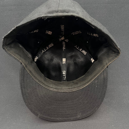 Undefeated 5 Strike Logo New Era 59FIFTY Fitted Hat Black M/L