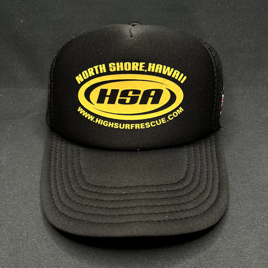 HSA North Shore Hawaii High Surf Rescue Trucker Snapback Hat