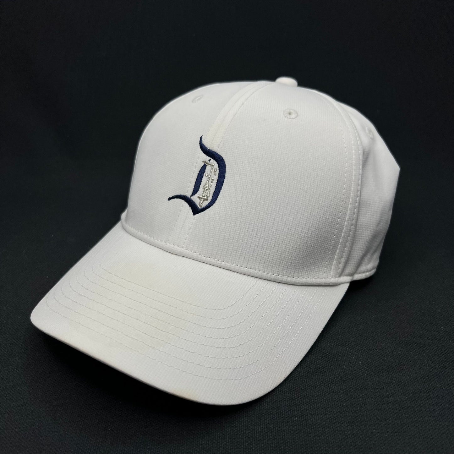 Disney Nike Legacy 91 Hat White D Logo Mickey Swoosh Cap