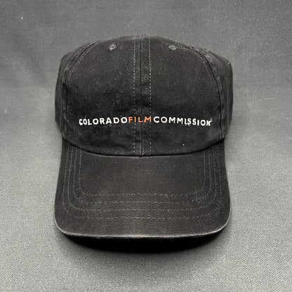 Colorado Film Commission Adjustable Strapback Hat Black Film Industry Promo Cap