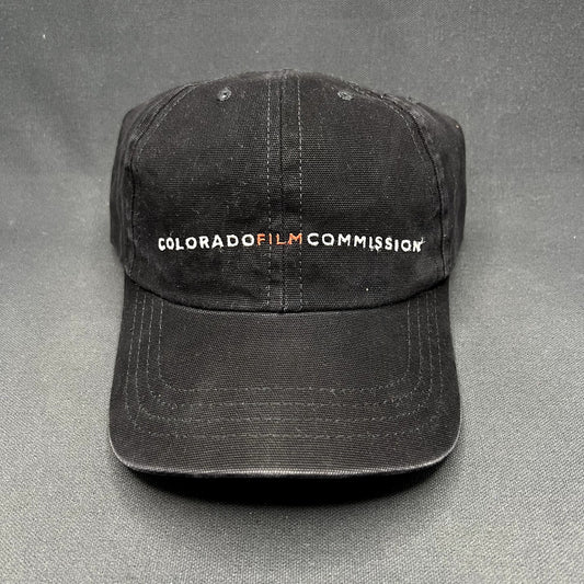 Colorado Film Commission Adjustable Strapback Hat Black Film Industry Promo Cap