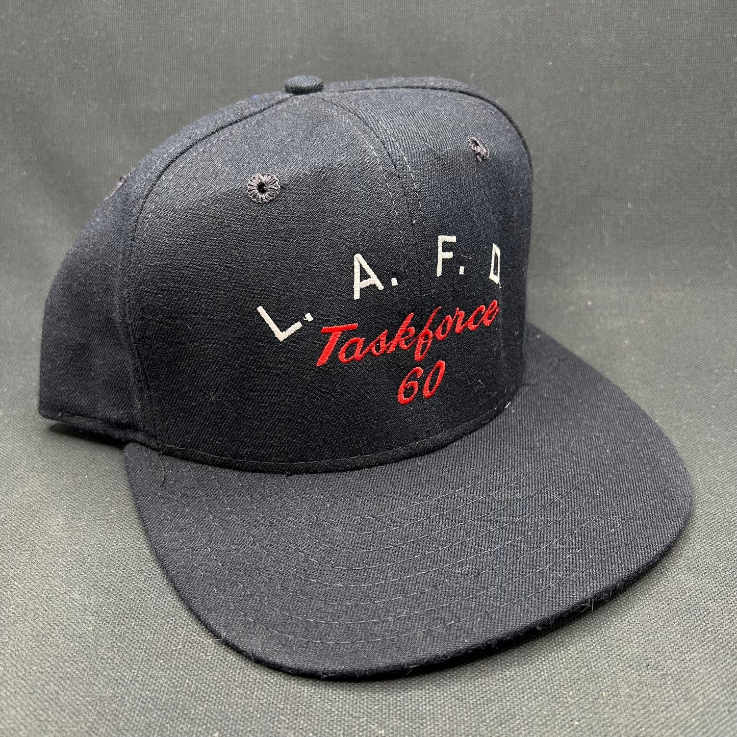 Vintage LAFD Task Force 60 New Era Pro Model Snapback USA