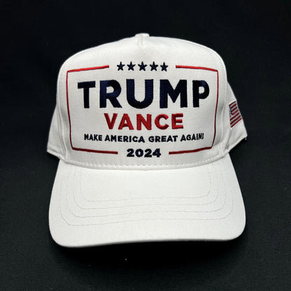 Trump Vance 2024 Snapback Hat Made In USA Cali Fame MAGA Cap