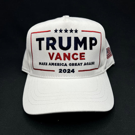 Trump Vance 2024 Snapback Hat Made In USA Cali Fame MAGA Cap