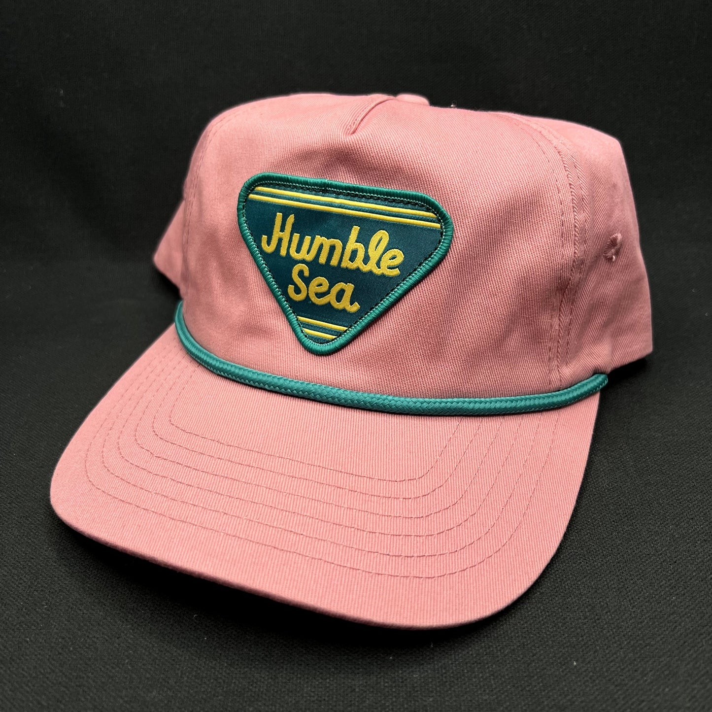 Humble Sea Brewing Strapback Hat Pink Rope Brewery Surf Style Cap