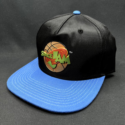 2016 Space Jam Snapback Hat Warner Bros Black Blue Basketball Cap