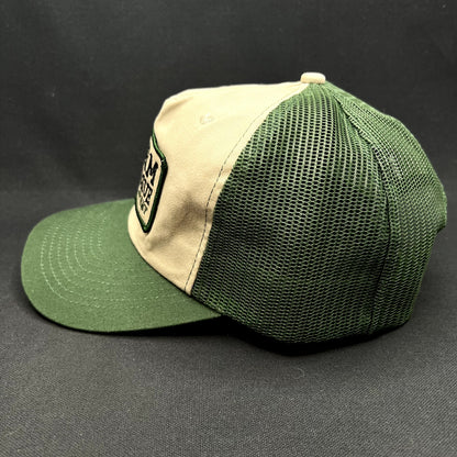 Vintage Farm League Film Company Trucker Snapback Hat Green White Seagerm