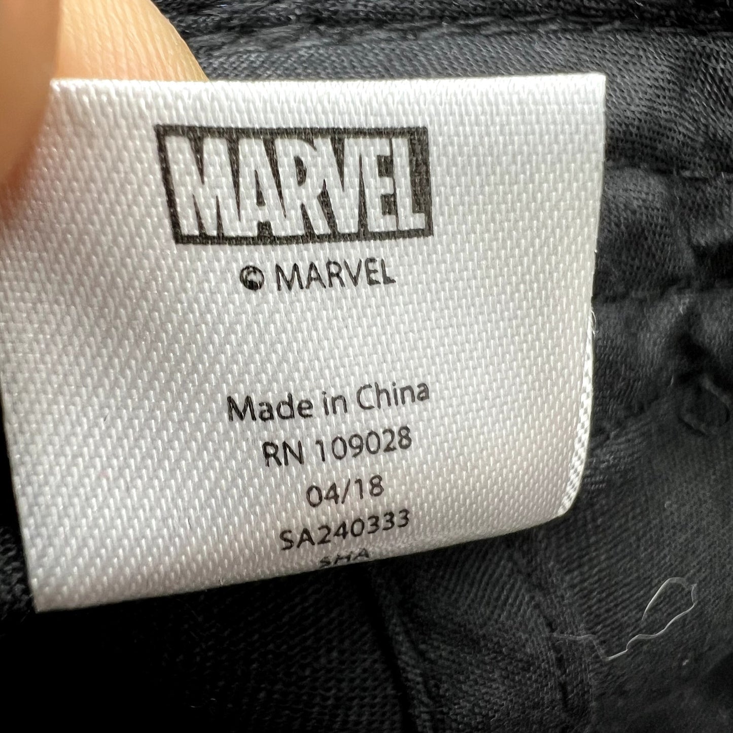 2018 Marvel Black Panther Logo Strapback Hat Movie Promo Cap