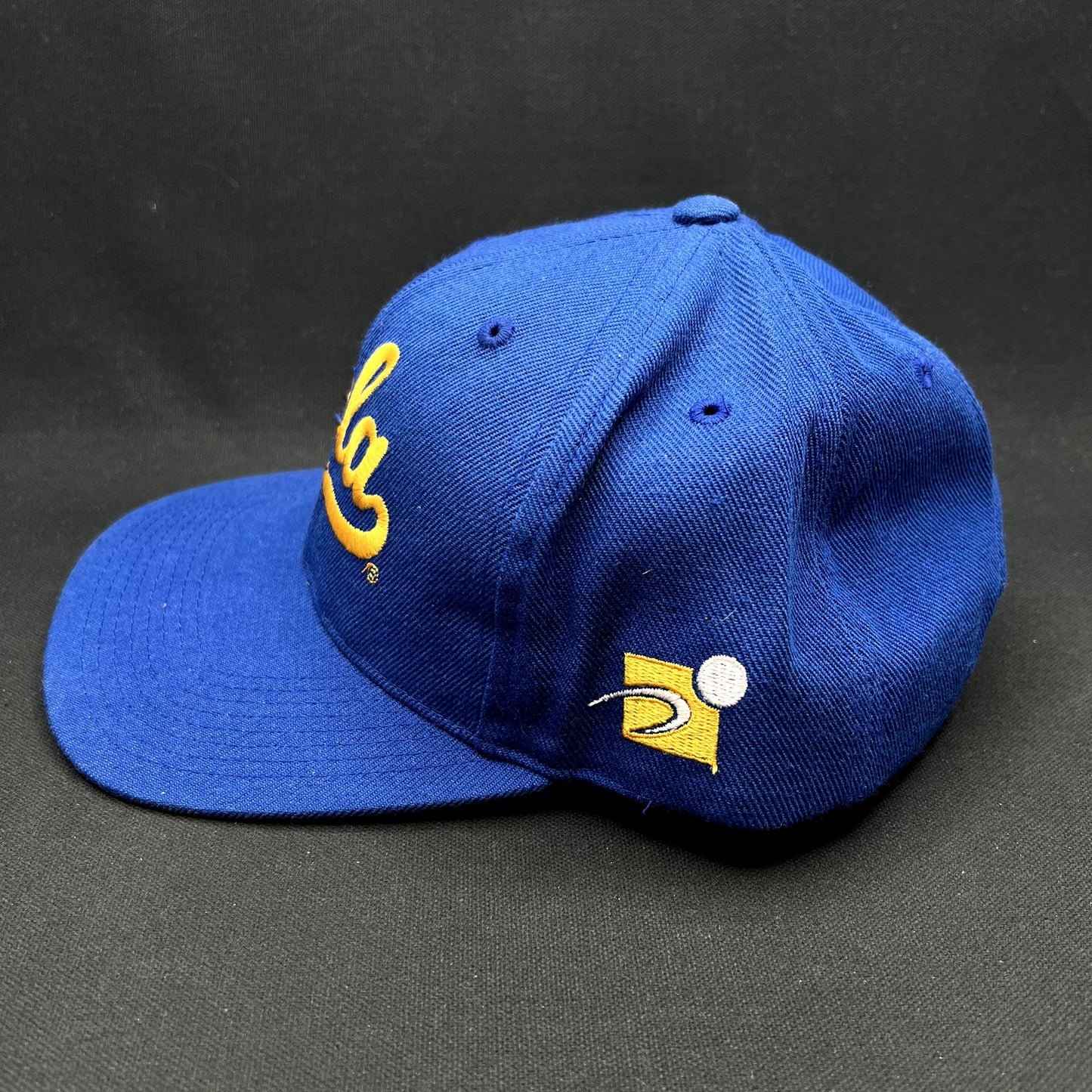 Vintage UCLA Bruins Sports Specialties Script Snapback Hat Blue Gold College